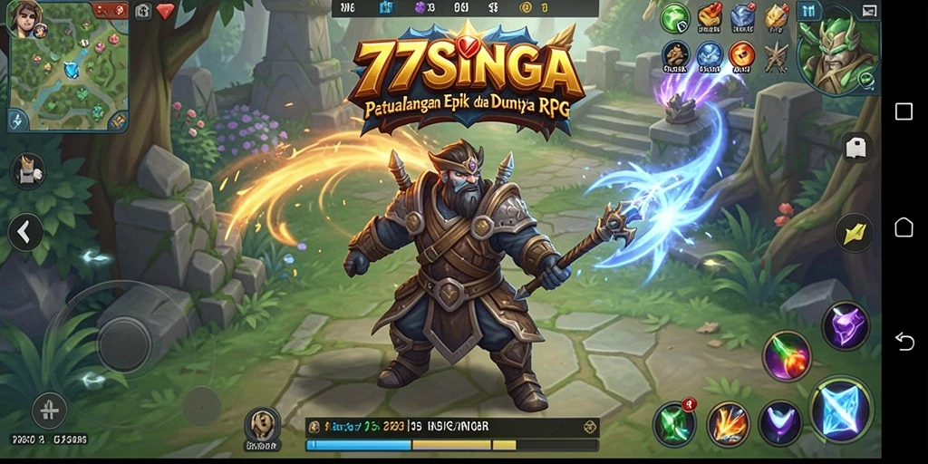 Gameplay seru dan menantang dalam 77SINGA dengan karakter yang unik.
