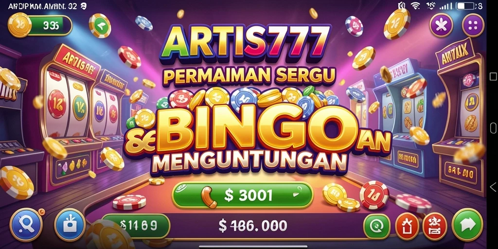 Gameplay menarik Bingo di ARTIS777 dengan grafik yang memukau.