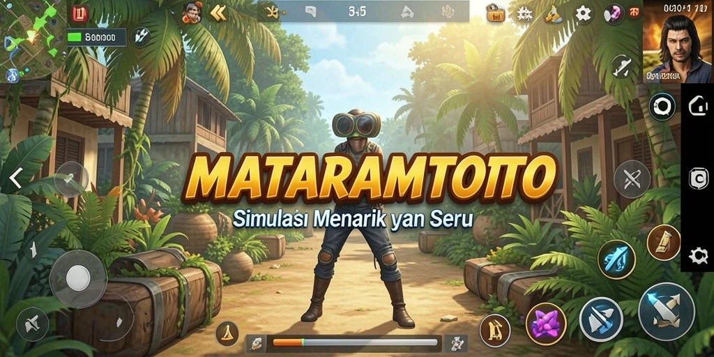 Tampilan gameplay seru dan interaktif di MATARAMTOTO.