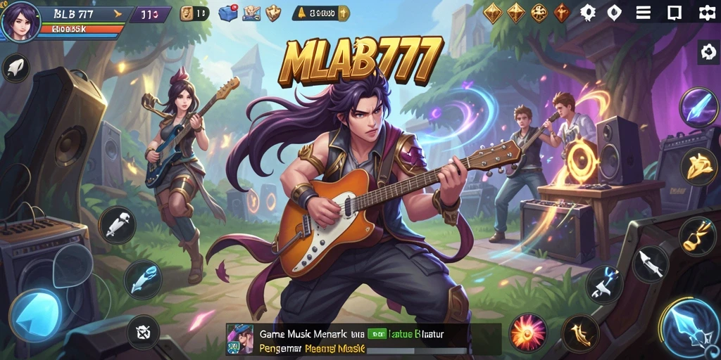 Tampilan gameplay MLBB777 yang memukau dan interaktif.